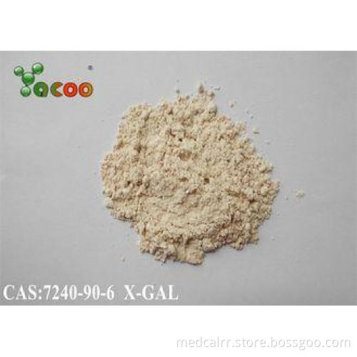 X-GAL CAS NO 7240-90-6 ELISA Reagents 5-Bromo-4-chloro-3-i